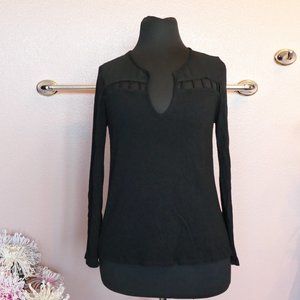 Timing Black Blouse- Size S